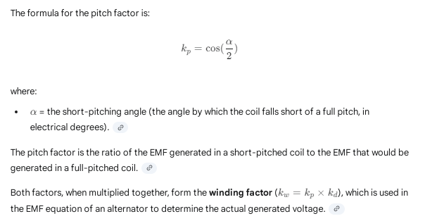 Pitch factor