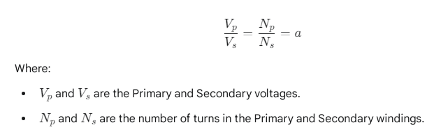 Transformers Turn Ratio