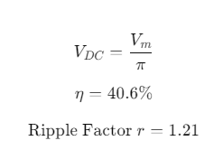half-wave rectifier