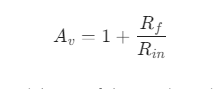 Non-Inverting Operational Amplifier (Op-Amp)