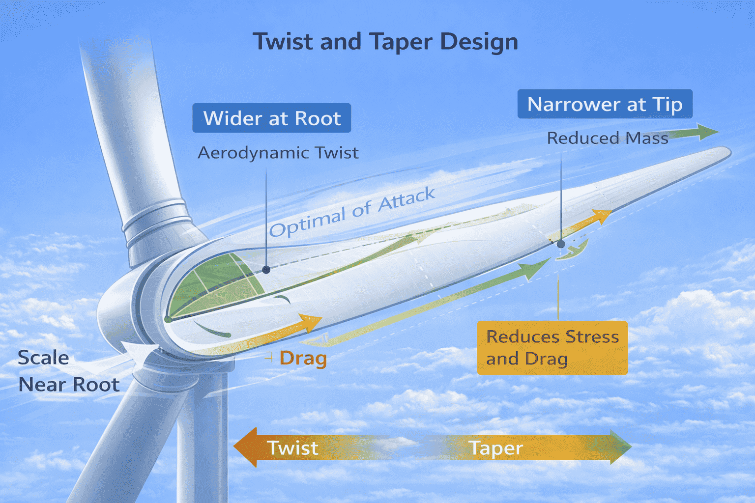 Twist and Taper Design