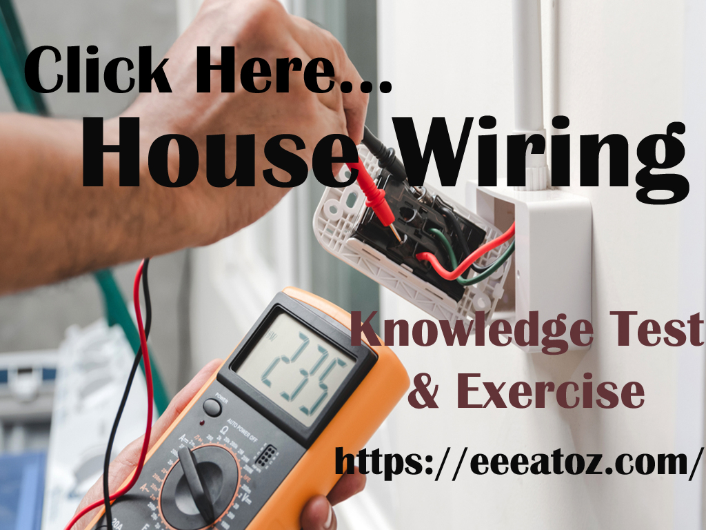 House Wiring MCQ