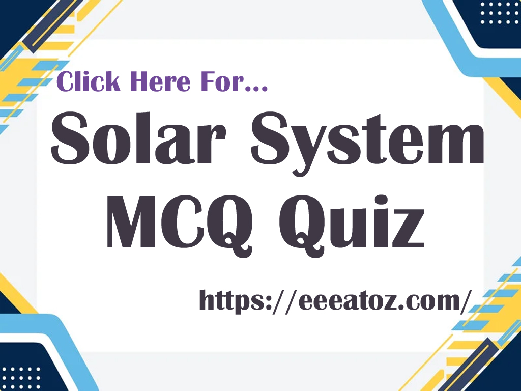 Solar System MCQ Quiz