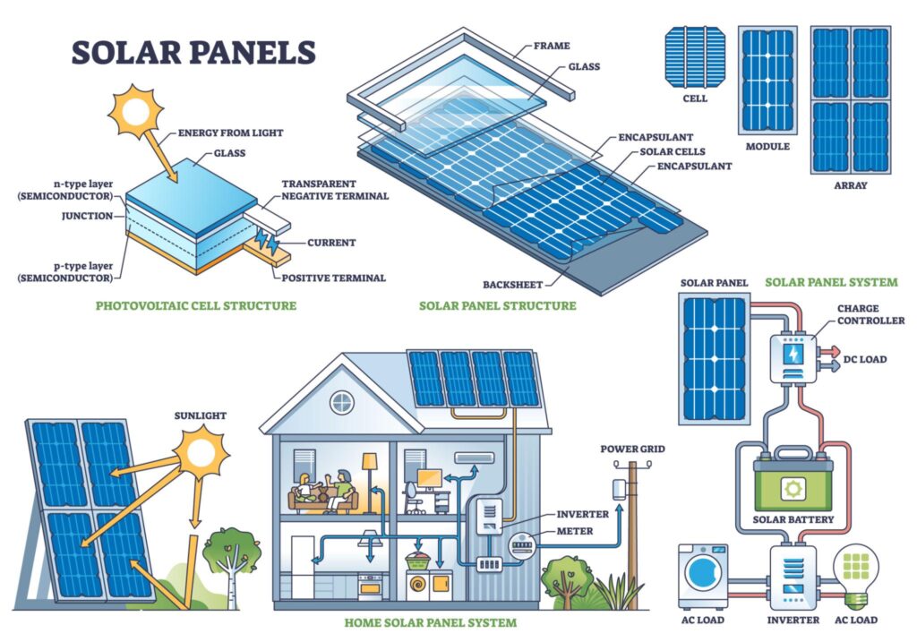 Solar energy systems.