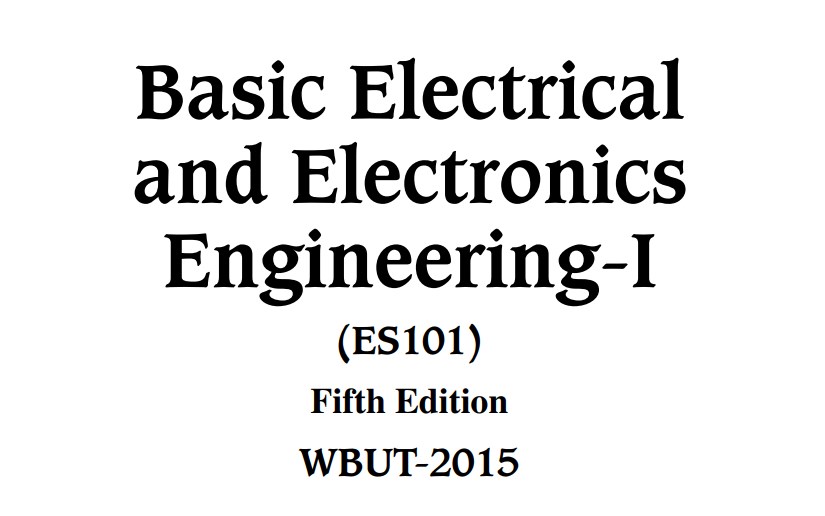 Basic Electrical and Electronics Engineering-I